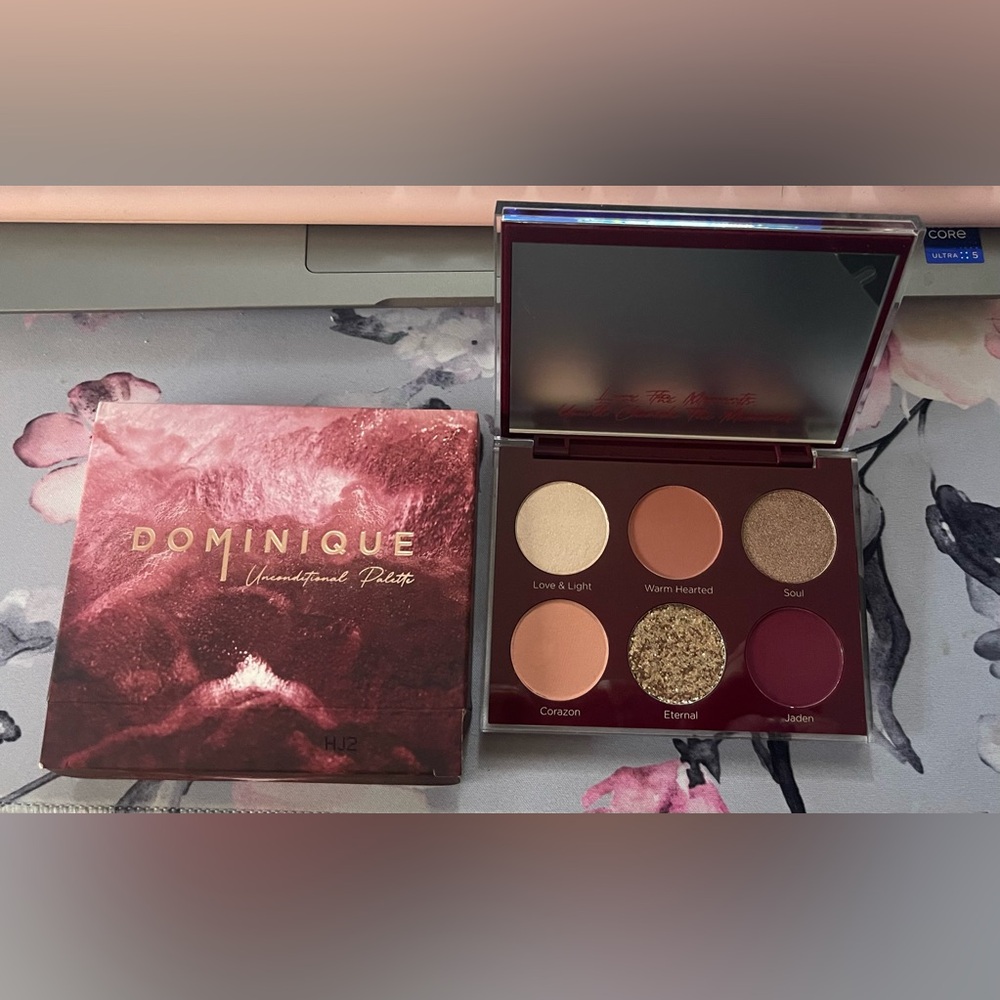 Dominique Eyeshadow Palette - Warm Hues
